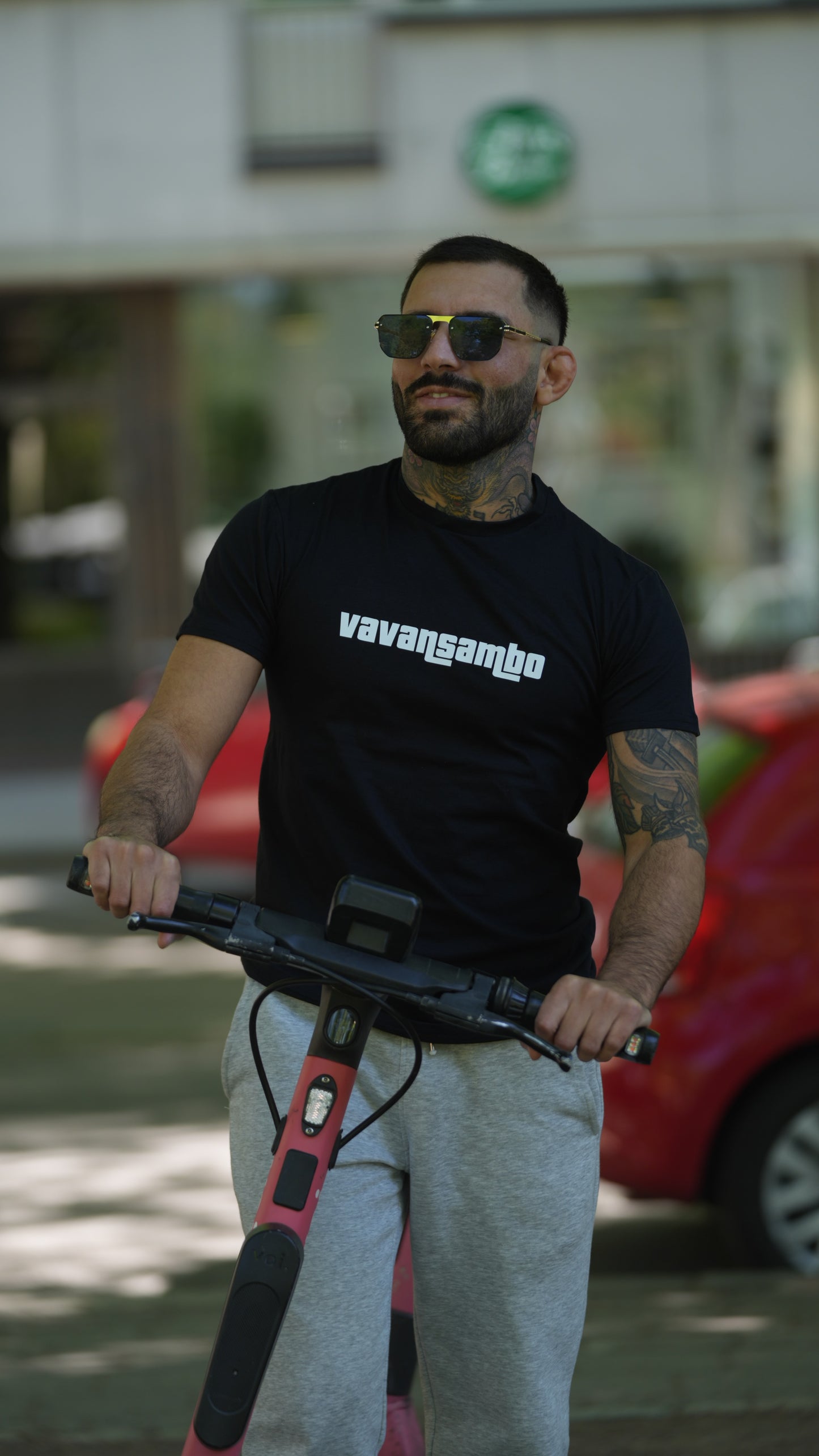 VAVANSAMBO GTA Fontti (full) T-paita