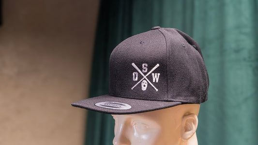 HKL GREY SNAPBACK, Lippis, Musta